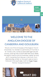 Mobile Screenshot of anglicancg.org.au